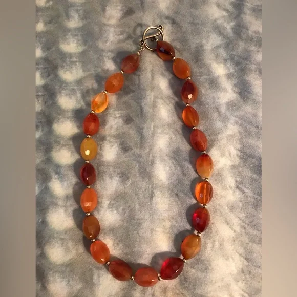 Carnelian necklace - Picture 3 of 7
